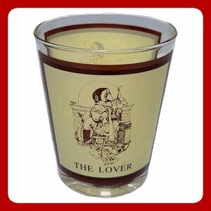 Vintage Thought Factory The Lover Humorous Barware Glass Tumbler 12oz Excellent